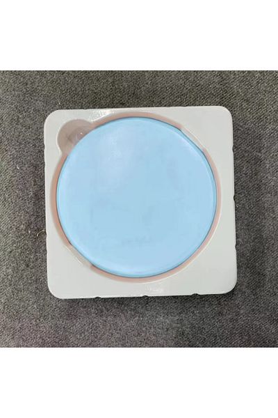 Choice Blue Personalized Small LED Light Cosmetic 2 Side Folding Makeup Compact Pocket Mirror Women Luminou