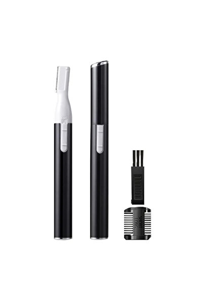 Choice1 1 قطعة سوداء ماكينة حلاقة كهربائية صغيرة لتشذيب الحواجب وإزالة شعر ال...