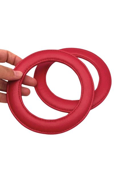 angel çanta aksesuar Angel Bag Accessory Red Color Round 13.5 cm Faux Leather Bag Handle