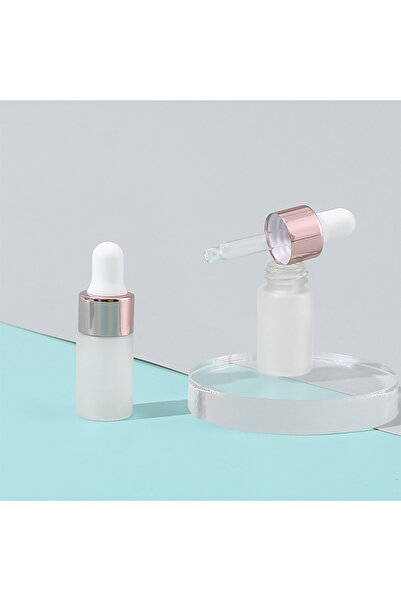 Choice1 زجاج 3 مل غير لامع، قطعتان، 3 مل، زجاجات قطارة زجاجية فارغة شفافة/غير...