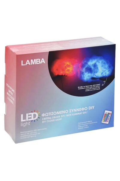 OEM Lampă Cloud cu LED multicolor și telecomandă