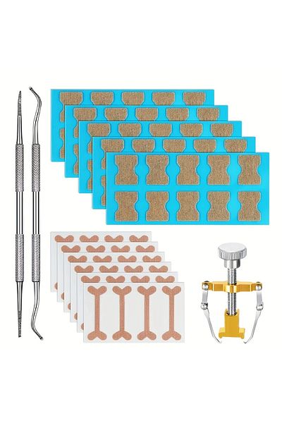 Choice SET Ingrown Toenail Tools Set Ingrown Toenail Correction Patch Stickers Corrector Pedicure Tool Ingr