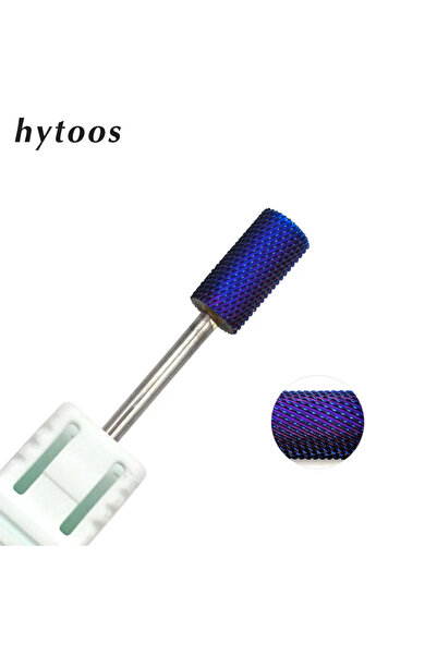 Choice بتات برميل كبيرة أرجوانية من HYTOOS 3/32 مثقاب أظافر من الكربيد برأس ط...