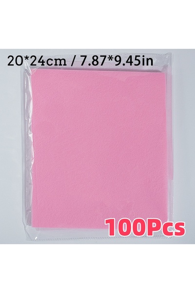 Choice TR53-3 (100 قطعة) 100/300/500 قطعة ورق فلتر فراغ لفن الأظافر 20 × 24 س...