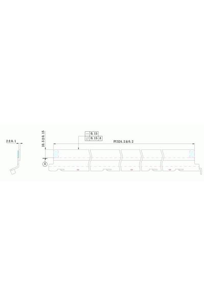 Europrint Sharp MX-M283/363/453/503 DC Select WB (KRK-SH363F) Wiper blade