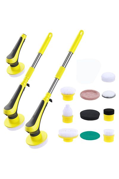OEM Universal Electric Rotating Cleaning Brush For Bathroom, Kitchen, Windows, Car