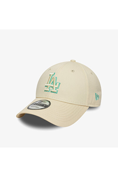 NEW ERA Mlb Slide Patch LA Dodgers Unisex Krem Şapka