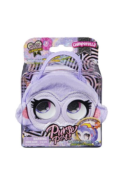 Spinmaster Purse pets micro monkey bag purple