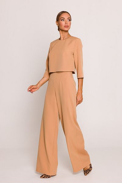 Made of Emotion Jumpsuit with a double-layered top and wide legs