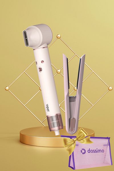 Sinbo Dual Professional Hair Styling Set - Bag Gift