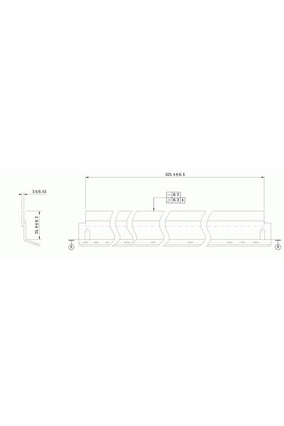 Europrint Sharp AR-450/MX350 DC-Select WB (KRK-SH450) Wiper blade