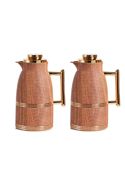 DVINA 2-piece thermos set for tea and coffee, 1 liter + 1 liter, color