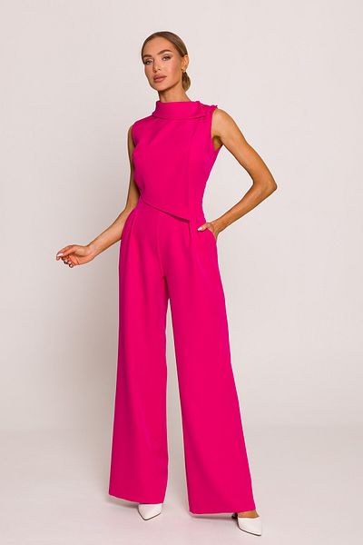 Made of Emotion Elegant jumpsuit with wide legs