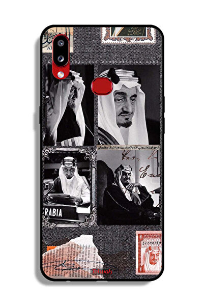 Tolwak غطاء حماية لهاتف سامسونج جالكسي A10s، ملصق الملك فيصل العتيق