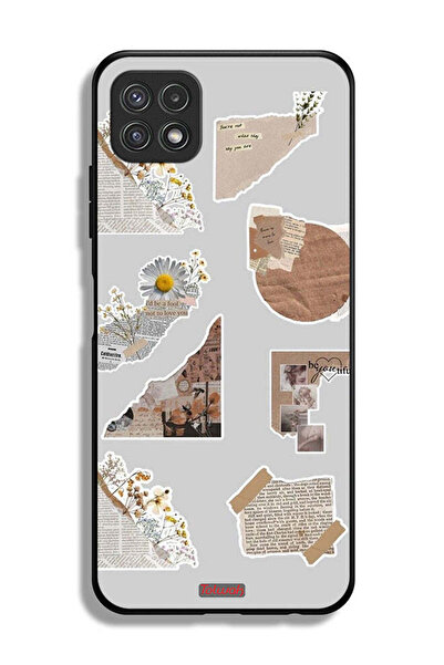 Tolwak غطاء حماية لهاتف سامسونج جالكسي A22 5G، قطع من الملصقات الورقية