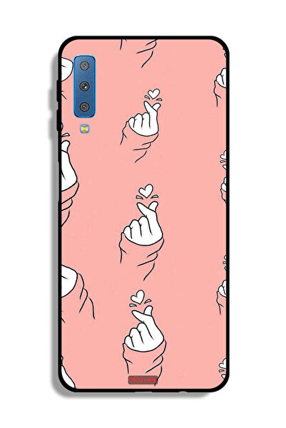 Tolwak Samsung Galaxy A7 (2018) Protective Case Cover Snaps Tags