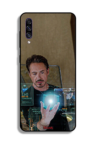 Tolwak غطاء حماية لهاتف سامسونج جالكسي A30s بتصميم الرجل الحديدي