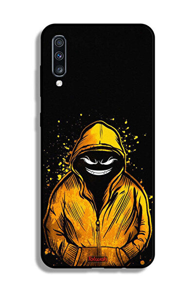 Tolwak غطاء حماية لهاتف سامسونج جالاكسي A70 برسومات مارشميلو بوي