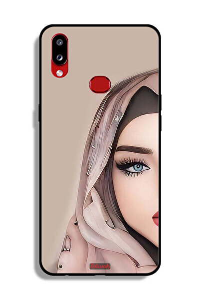 Tolwak غطاء حماية لهاتف Samsung Galaxy A10s بتصميم فتاة نصف وجه