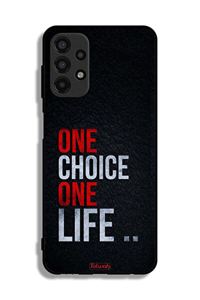 Tolwak غطاء حماية لهاتف سامسونج جالاكسي A13 4G - اختيار واحد، حياة واحدة