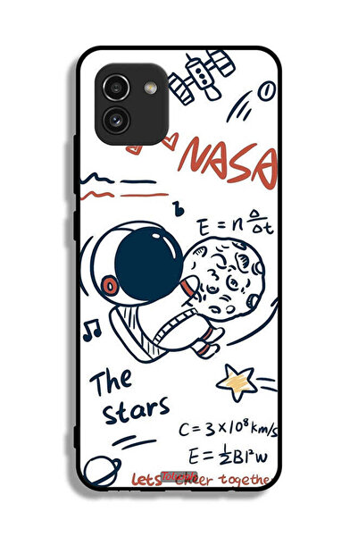 Tolwak غطاء حماية لهاتف سامسونج جالكسي A03 ناسا ذا ستارز