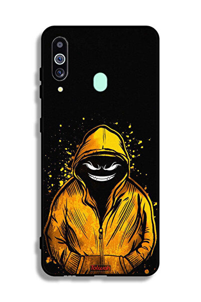 Tolwak غطاء حماية لهاتف سامسونج جالاكسي A60 بتصميم مارشميلو بوي آرت