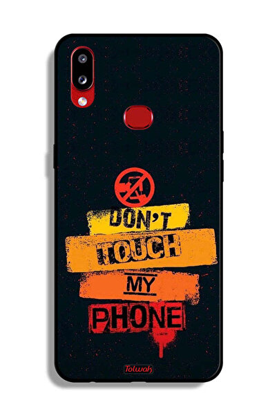 Tolwak Samsung Galaxy A10s Protective Case Cover Do Not Touch My Phone