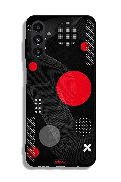 Tolwak Samsung Galaxy A13 5G Protective Case Cover Round And Cross Shape Pattern