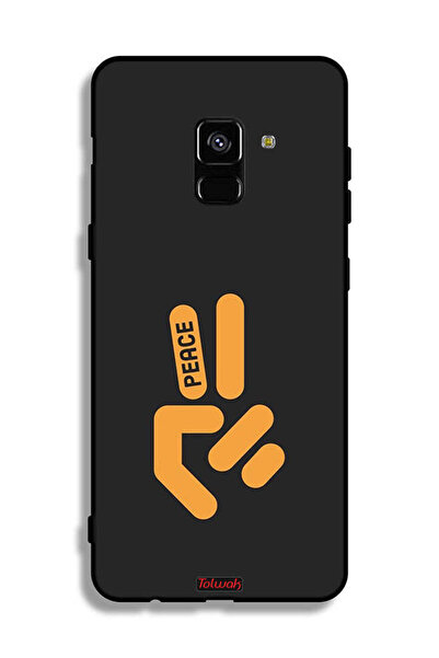 Tolwak غطاء حماية لهاتف Samsung Galaxy A8 Plus (2018) - Peace