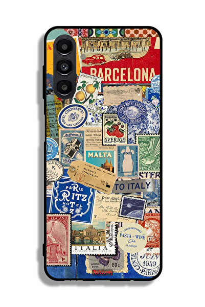 Tolwak Samsung Galaxy A13 5G Protective Case Cover Stickers Of Different Cities