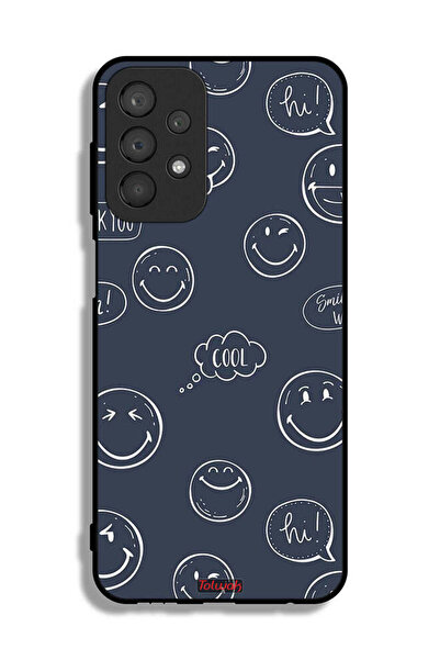 Tolwak Samsung Galaxy A23 Protective Case Cover Cool Faces Tags