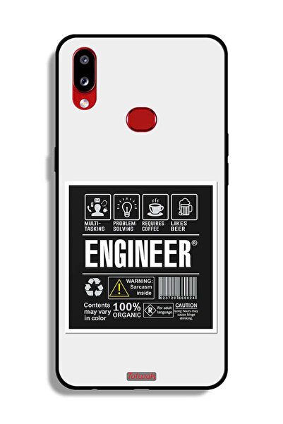 Tolwak غطاء حماية لهاتف Samsung Galaxy A10s - ملصق المهندس