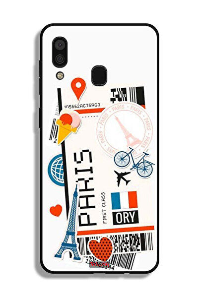 Tolwak غطاء حماية لهاتف سامسونج جالاكسي A20 - ملصق باريس