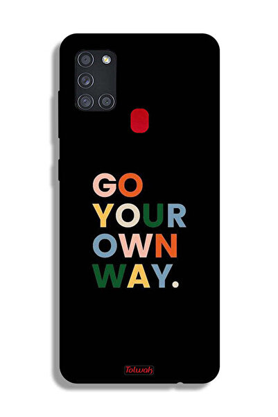 Tolwak غطاء حماية لهاتف Samsung Galaxy A21s، انطلق على طريقتك الخاصة