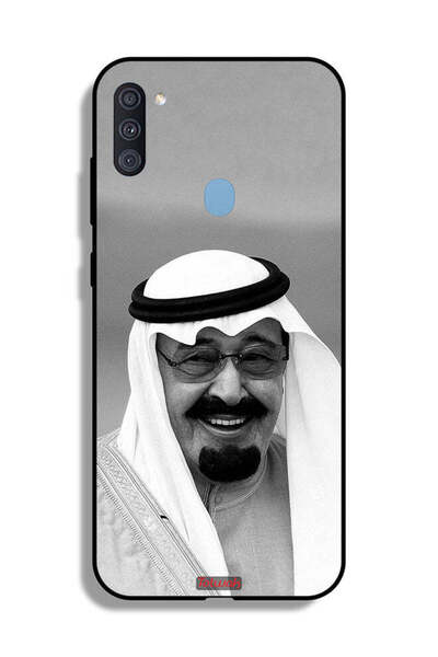 Tolwak غطاء حماية لهاتف سامسونج جالكسي A11 صورة الملك عبدالله مبتسماً