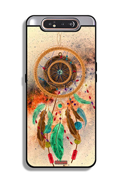 Tolwak غطاء حماية لهاتف سامسونج جالكسي A80 بتصميم ماندالا ريش معلق