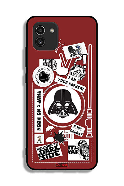 Tolwak غطاء واقي لغطاء الحماية Samsung Galaxy A03 ملصق مرحبًا بكم في الجانب ا...