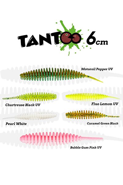 Fujin Tantoo 60mm Silikon Balık