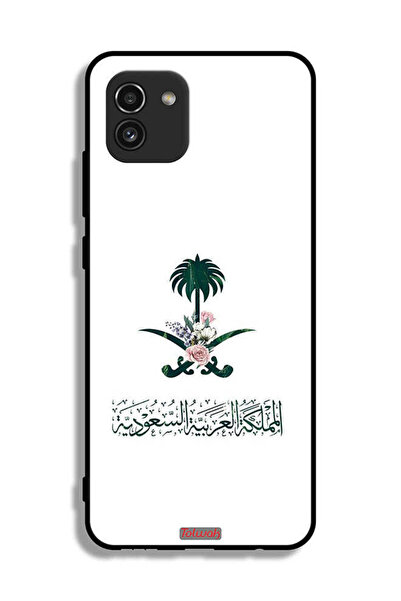 Tolwak غطاء حماية لهاتف سامسونج جالكسي A03 - علامة زهور المملكة العربية السعودية
