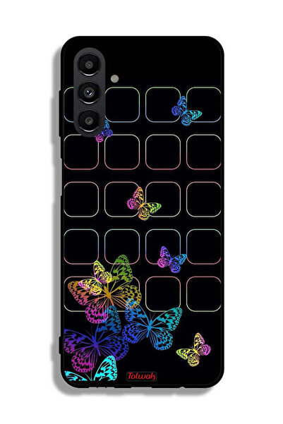 Tolwak Samsung Galaxy A13 5G Protective Case Cover Colorful Butterflies