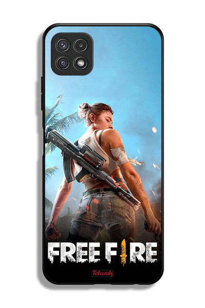 Tolwak غطاء حماية لهاتف سامسونج جالاكسي A22 5G فري فاير