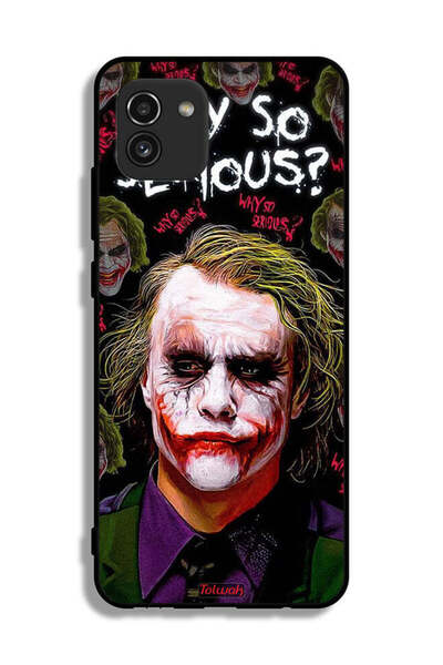 Tolwak Samsung Galaxy A03 Protective Case Cover Why So Serious