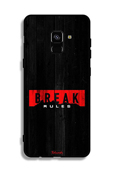 Tolwak غطاء حماية لهاتف Samsung Galaxy A8 Plus (2018) - كسر القواعد