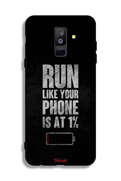 Tolwak غطاء واقي لهاتف سامسونج جالاكسي A6 بلس (2018) يعمل كغطاء واقي لهاتفك ب...