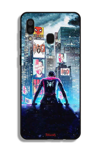 Tolwak غطاء حماية لهاتف سامسونج جالكسي A30 بتصميم سبايدر مان