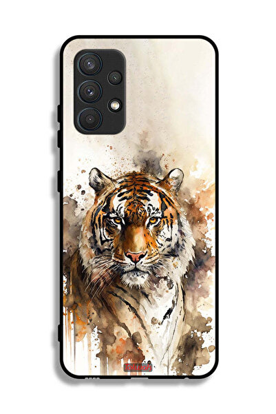 Tolwak غطاء حماية لهاتف سامسونج جالاكسي A32 4G بنقشة فن الفهد التجريدي