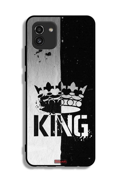 Tolwak غطاء حماية لهاتف Samsung Galaxy A03 King Vintage