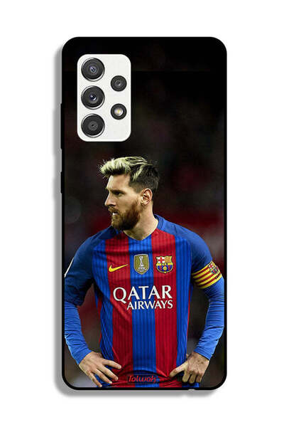 Tolwak غطاء حماية لهاتف سامسونج جالاكسي M32 5G ميسي برشلونة