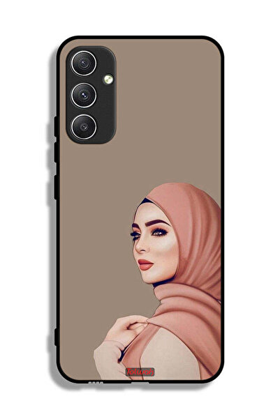 Tolwak غطاء حماية لهاتف سامسونج جالاكسي A34 5G بطبعة فتاة محجبة جميلة