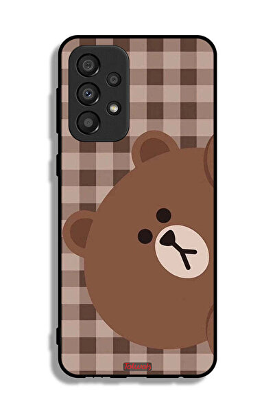 Tolwak غطاء حماية لهاتف سامسونج جالاكسي A33 5G على شكل دب تيدي